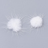 Faux Mink Fur Ball Decoration FIND-S267-3cm-15-2