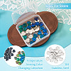 20Pcs 304 Stainless Steel Pendant Cabochon Settings for Fashion Jewelry STAS-TA0006-23-4