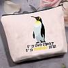 Polycotton Canvas Storage Bags ABAG-WH0029-077-5