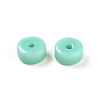 Opaque Solid Color Glass Beads GLAA-N007-6x3mm-A04-2