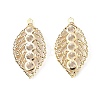 Iron Rhinestone Pendants IFIN-TAC0002-27-1