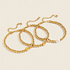 304 Stainless Steel Ball Chain Bracelets YV9832-1