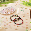 90Pcs 2 Styles Opaque Acrylic Imitation Gemstone Beads OACR-TA0005-14E-7