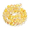 Transparent Glass Beads GLAA-B022-8mm-06-2