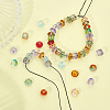 280pcs 14 Style Transparent Glass Beads GLAA-CA0001-49-4