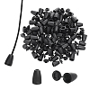 Plastic Cord End Caps FIND-WH0750-205-1