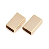 Brass Tube Beads KK-C163-21B-G-2