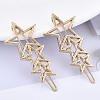 Alloy Hollow Geometric Hair Pin PHAR-N005-006G-4