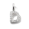 925 Sterling Silver with Cubic Zirconia Charms STER-Q004-01D-S-1