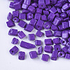 6/0 Baking Paint Glass Seed Beads SEED-S034-A08-3