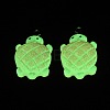 Gradient Color & Luminous Opaque Resin Pendants RESI-S011-01E-3