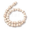Synthetic Turquoise Dyed Beads Strands G-B184-B01-03-3