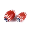 Handmade Millefiori Glass Barrel Beads LS-LA-N002-04B-2