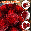 32Pcs Faux Fur Soft Sequins Pompom Ball DIY-SC0033-96C-6