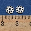 925 Sterling Silver Bead Caps STER-C007-03B-S-3