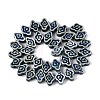Handmade Porcelain Beads PORC-Q008-09A-2
