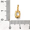 Ion Plating(IP) 304 Stainless Steel Rhinestone Pendants LS-STAS-A104-11G-01-3