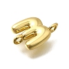 Brass Connector Charms KK-P295-01G-M-2