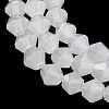 Imitation Jade Glass Beads Strands EGLA-A039-J4mm-D06-3
