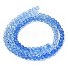 Transparent Painted Glass Beads Strands LS-DGLA-A034-T3mm-A01-5