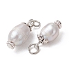 Natural Cultured Freshwater Pearl Pendants PALLOY-JF05555-3