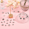 108Pcs 18 Styles Tibetan Style Zinc Alloy Spacer Beads FIND-CA0006-43-4