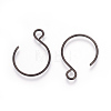 304 Stainless Steel Earring Hooks X-STAS-L216-02B-B-1