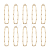 10Pcs Alloy Open Back Bezel Big Pendants PALLOY-TAG0001-01-8