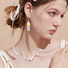 200Pcs Opaque Acrylic European Beads MACR-PA0001-90-5