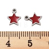 304 Stainless Steel Enamel Charms STAS-Z078-24P-3