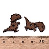 2-Hole Dinosaur Wood Buttons BUTT-Q046-05B-3