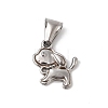 Animal Theme 304 Stainless Steel Pendants STAS-B167-27C-P-1