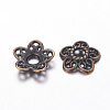 Tibetan Style Alloy Bead Caps LS-RLF10597Y-NF-2