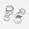 925 Sterling Silver Lobster Claw Clasps STER-F014-09C-1