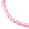 Glass Seed Bead & Dyed Natural White Jade Beads Bracelets for Women BJEW-MZ00311-02-4