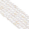 GOMAKERER 1 Strand Grade AA Natural Cultured Freshwater Pearl Beads Strands PEAR-GO0001-06-1