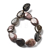 Natural Rhodonite Beads Strands G-P528-L21-01-3