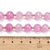 Dyed Imitation Jade Glass Beads Strands GL-Z001-02A-05-4