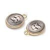 Printed Alloy Pendants AL-CBA4262-10A-02-2