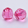 Transparent Acrylic Beads TACR-Q257-10mm-V08-3