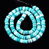 Handmade Polymer Clay Beads Strands CLAY-R089-6mm-085-2