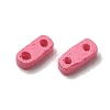 2-Hole Baking Paint Glass Seed Beads SEED-S023-17A-13-2