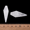 Natural Quartz Crystal Rock Crystal Pendants G-N362-22H-3