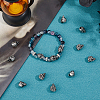 12Pcs 304 Stainless Steel European Beads STAS-HS0001-06-6