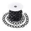 Aluminium Twisted Chains Curb Chains CHA-TA0001-05EB-12