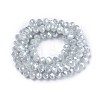 Electroplate Glass Beads Strands X-GLAA-K027-PL-A08-A-3