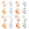 32Pcs 8 Style 304 Stainless Steel Clip-on Earring Findings STAS-DC0004-79-1