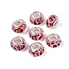 Opaque Resin European Beads RESI-N044-03S-2