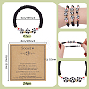 Handmade Polymer Clay Bead Stretch Bracelets BJEW-PH02038-2