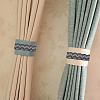 Nylon Embroidery Fan Ribbon OCOR-WH0078-181-6